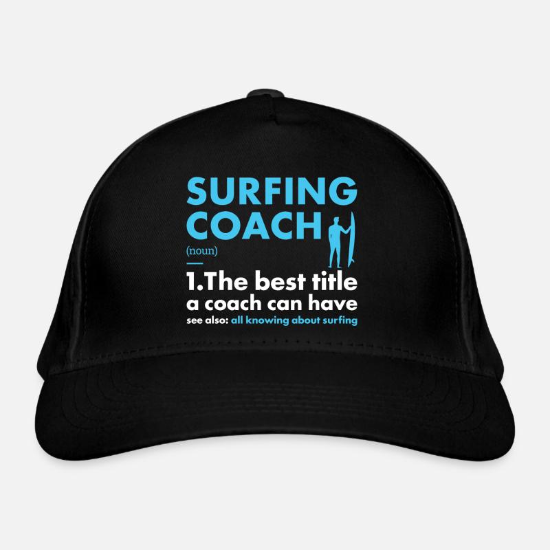 Sport Coach Surfing Organic Baseball Cap