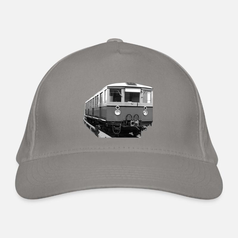 S-Bahn Berlin Railcar Railway Oldtimer Organic Baseball Cap