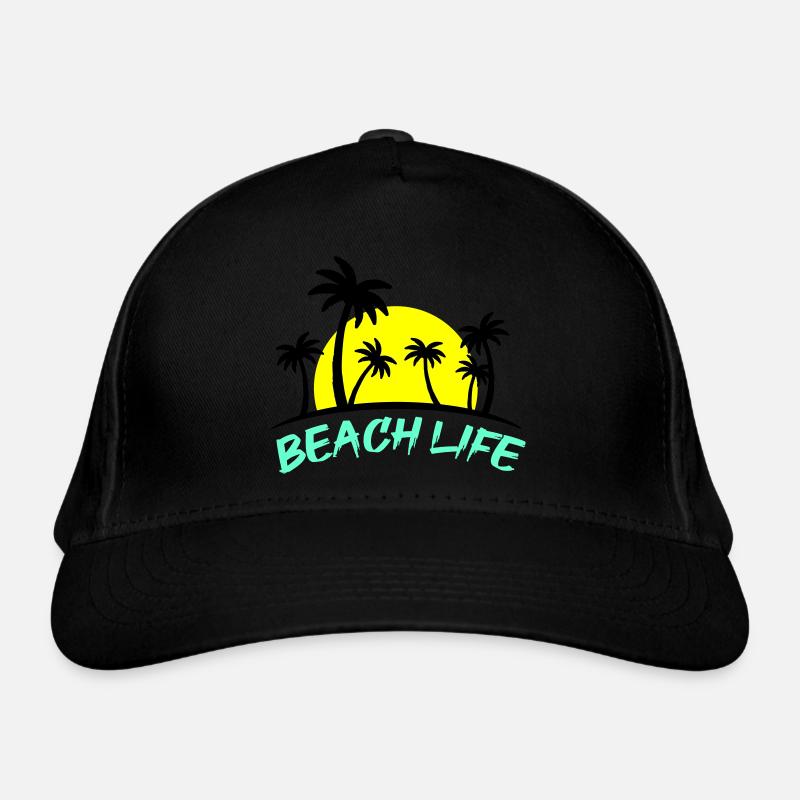 La vie à la plage Casquette classique bio