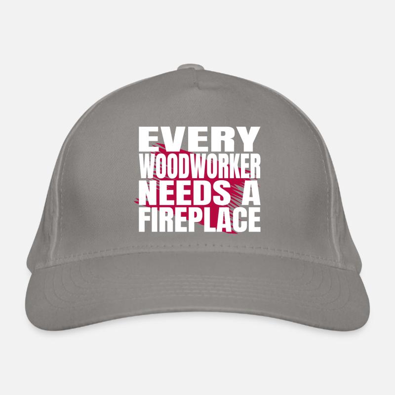 hearbeat awesome forest work plumber joke Bio-Baseballkappe