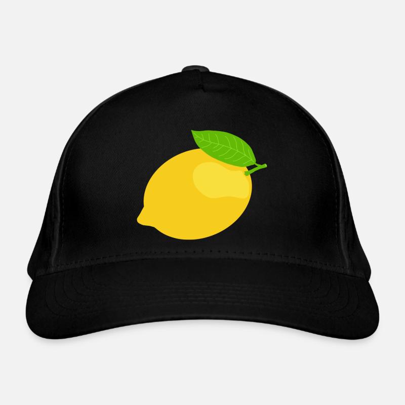 Zitrone Bio-Baseballkappe