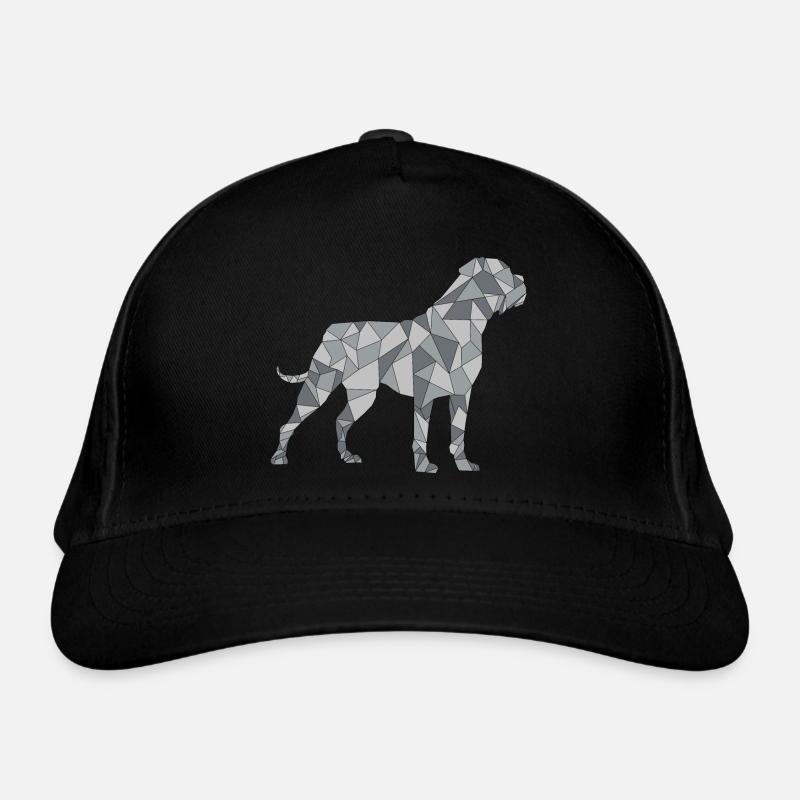 CANE CORSO geometrisch Bio-Baseballkappe