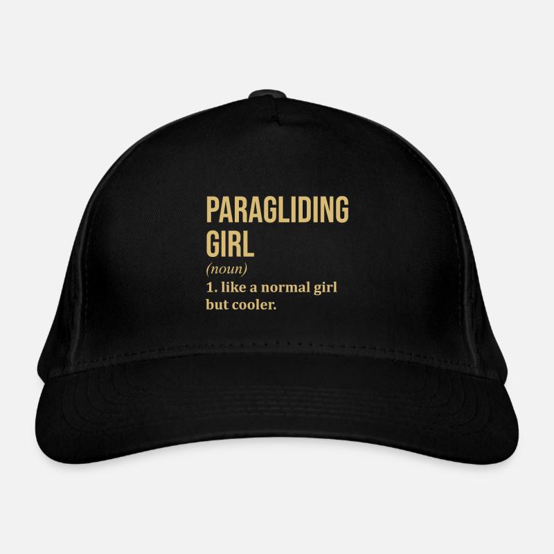 Paragliding Organic Baseball Cap