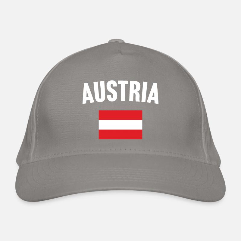 Drapeau de l’Autriche Casquette classique bio