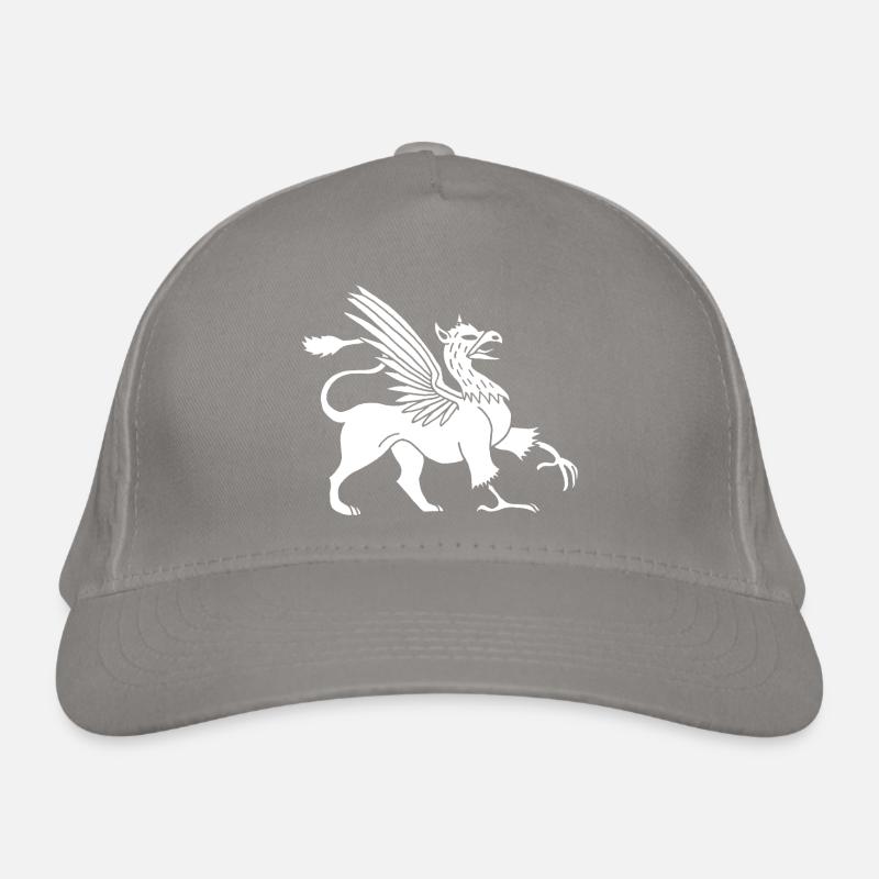 Griffon blanc Casquette classique bio