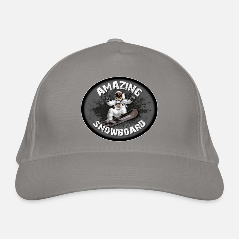 FANTASTISCHES SNOWBOARD Bio-Baseballkappe