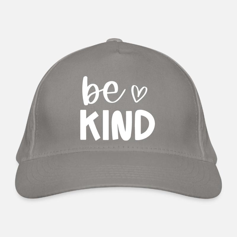 Sei freundlich Bio-Baseballkappe