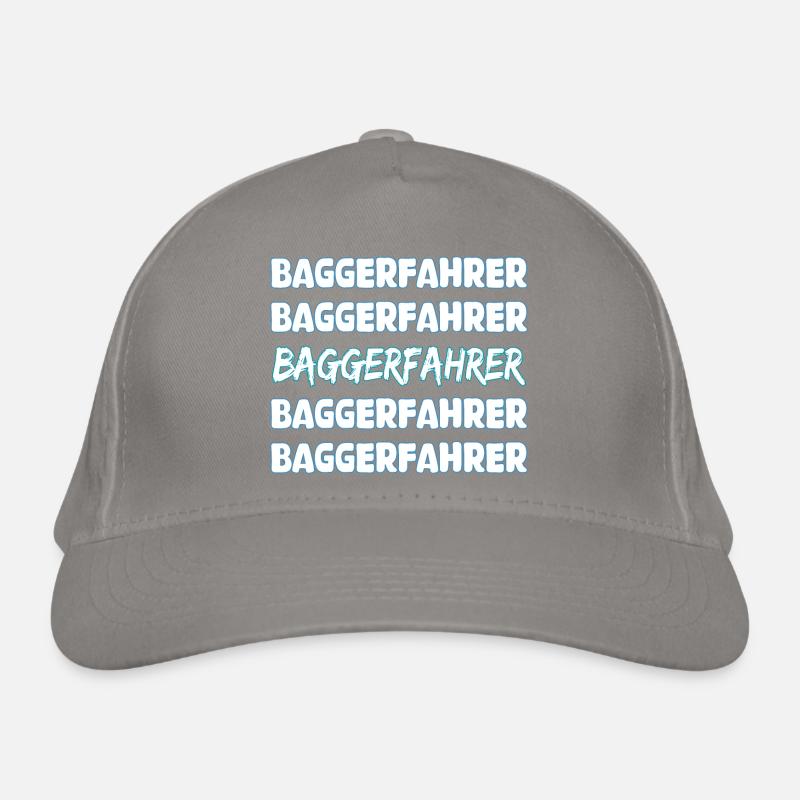 Job Excavator Operator Organic Baseball Cap