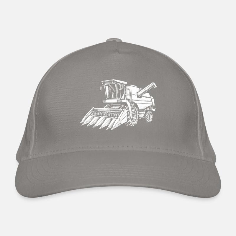 Corn Harvester Organic Baseball Cap
