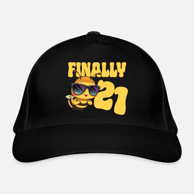 Finally 21 Organic Baseball Cap