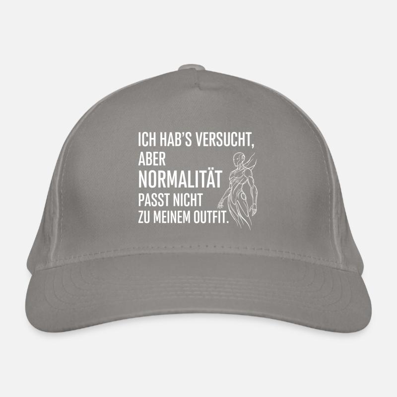 La normalité ne convient pas à la tenue Casquette classique bio
