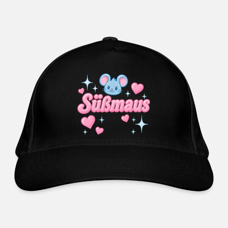 Süßmaus - y2K statement design Bio-Baseballkappe