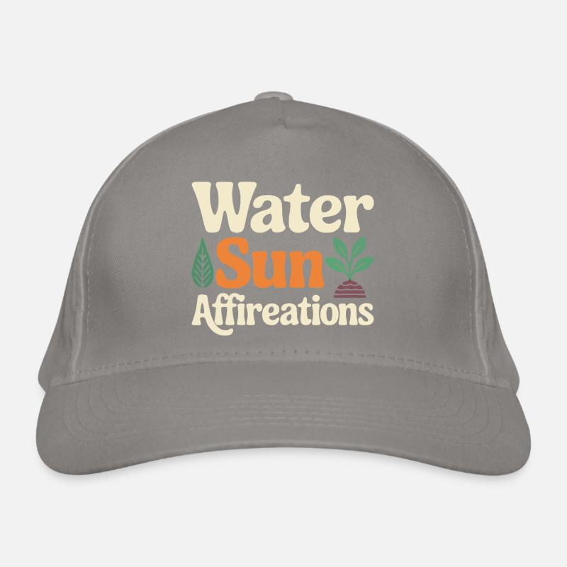 Water Sun Affireations Nature Design Organic Baseball Cap