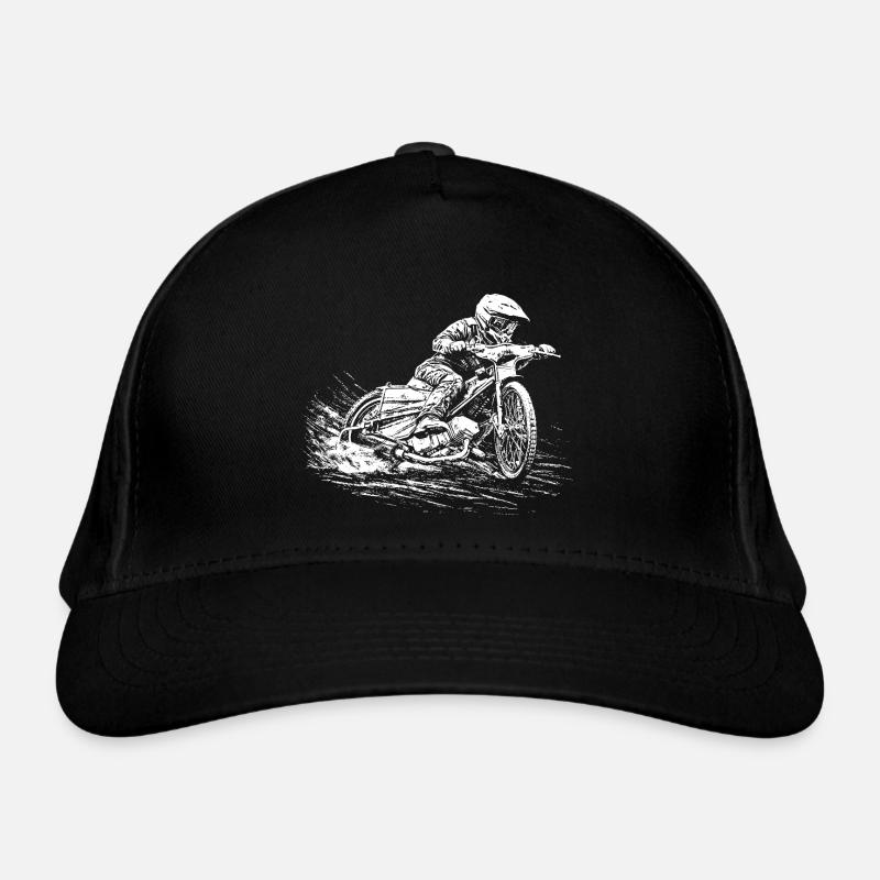 Speedway Speedway – Course de moto - Casquette classique bio - noir