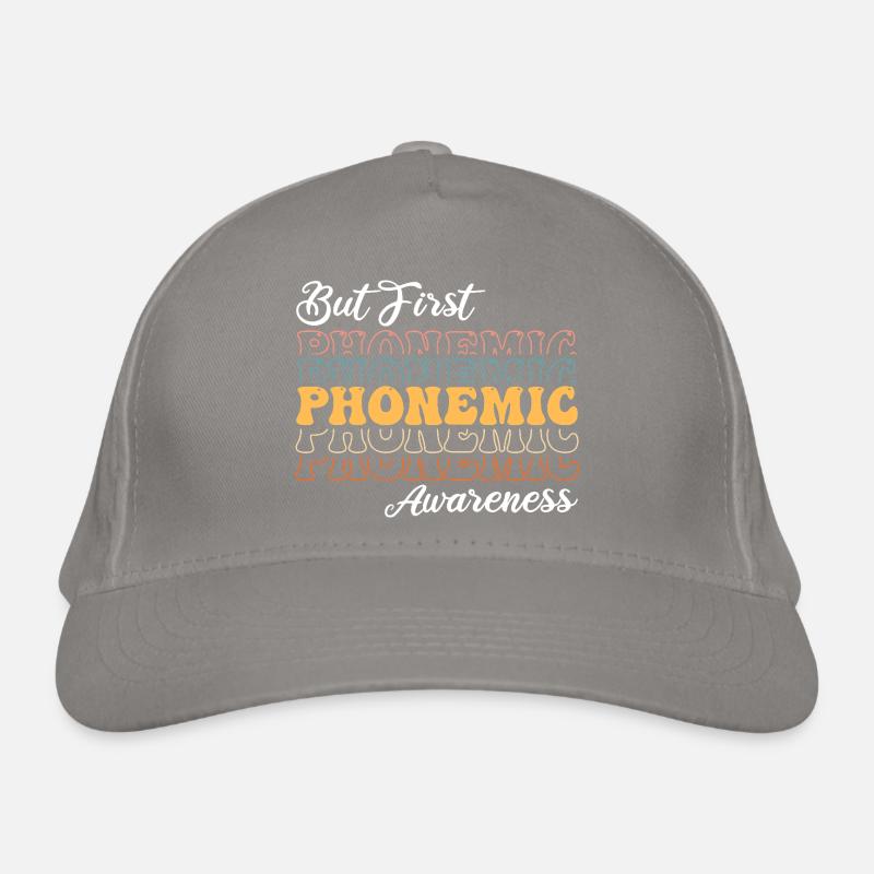 Phonemic Awareness First Organic Baseball Cap
