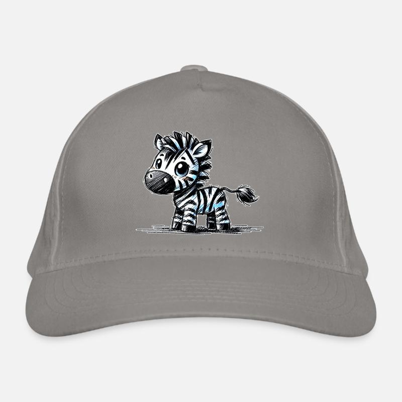 Zebra Organic Baseball Cap