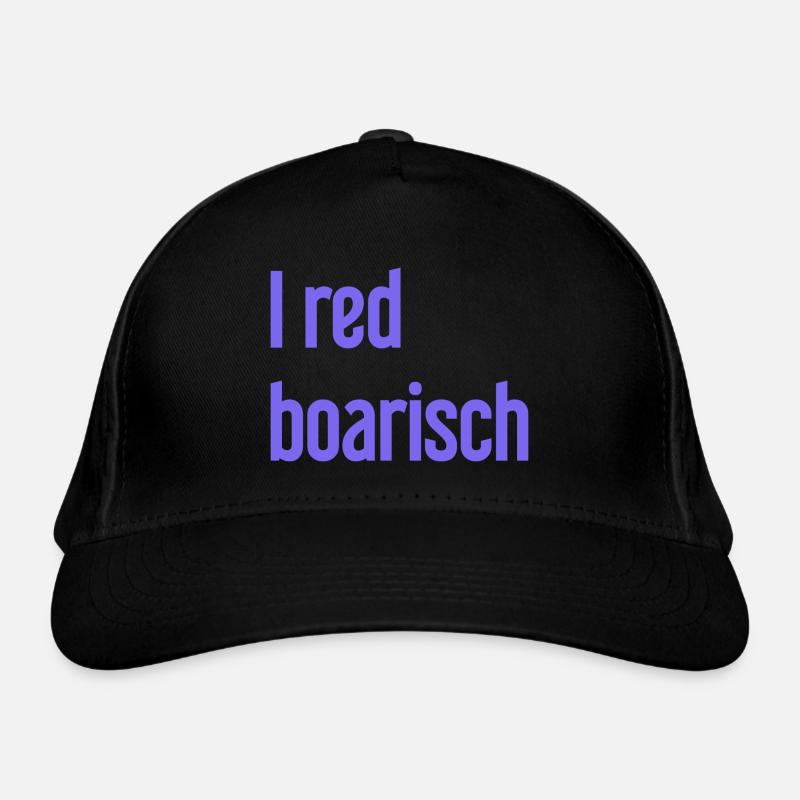 I red boarisch Organic Baseball Cap