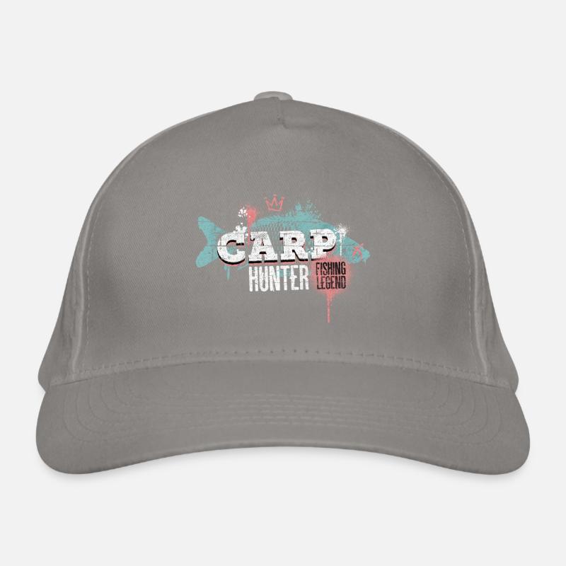 carpe carpe chasseur pêche pêcheur poisson graffiti Casquette classique bio