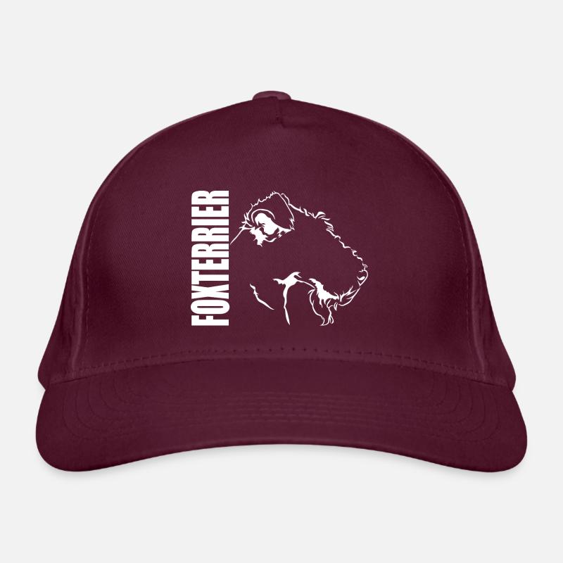 FOXTERRIER Profil Hunde Hund Wilsigns Bio-Baseballkappe