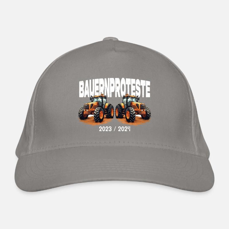 Bauernproteste 2023 / 2024 Bauernprotest Demo Bio-Baseballkappe