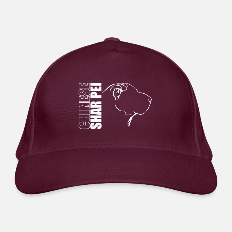CHINOIS SHAR PEI Profil Chiens Wilsigns Casquette classique bio