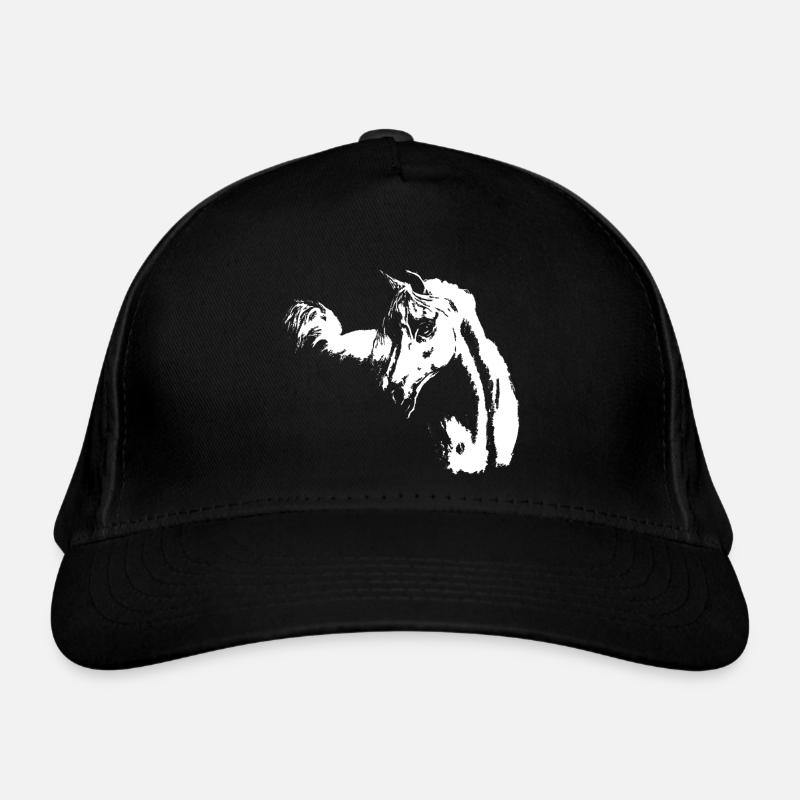 arabisches Pferd Bio-Baseballkappe