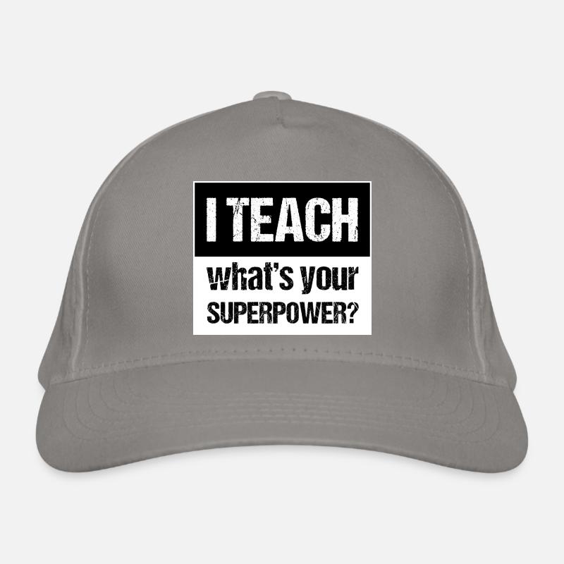 And Teach Organic Baseball Cap
