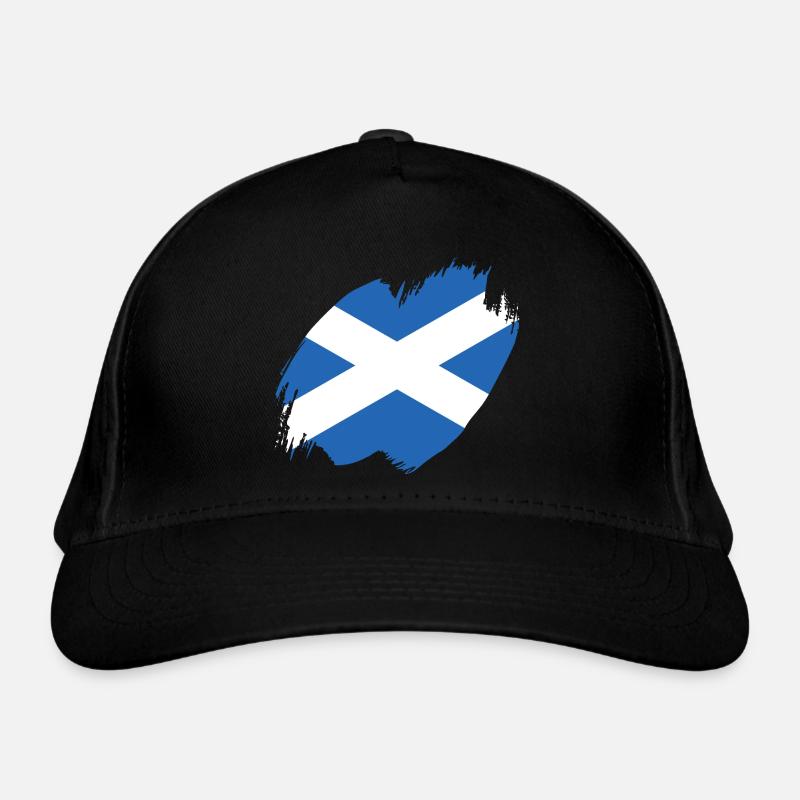Drapeau écossais Drapeau écossais Alba GB Royaume-Uni Casquette classique bio