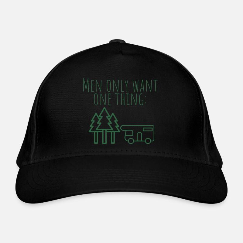 MowoT motorhome at the forest Organic Baseball Cap