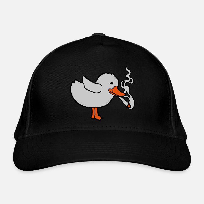 Fumer conjointement de l’herbe à poussin Casquette classique bio