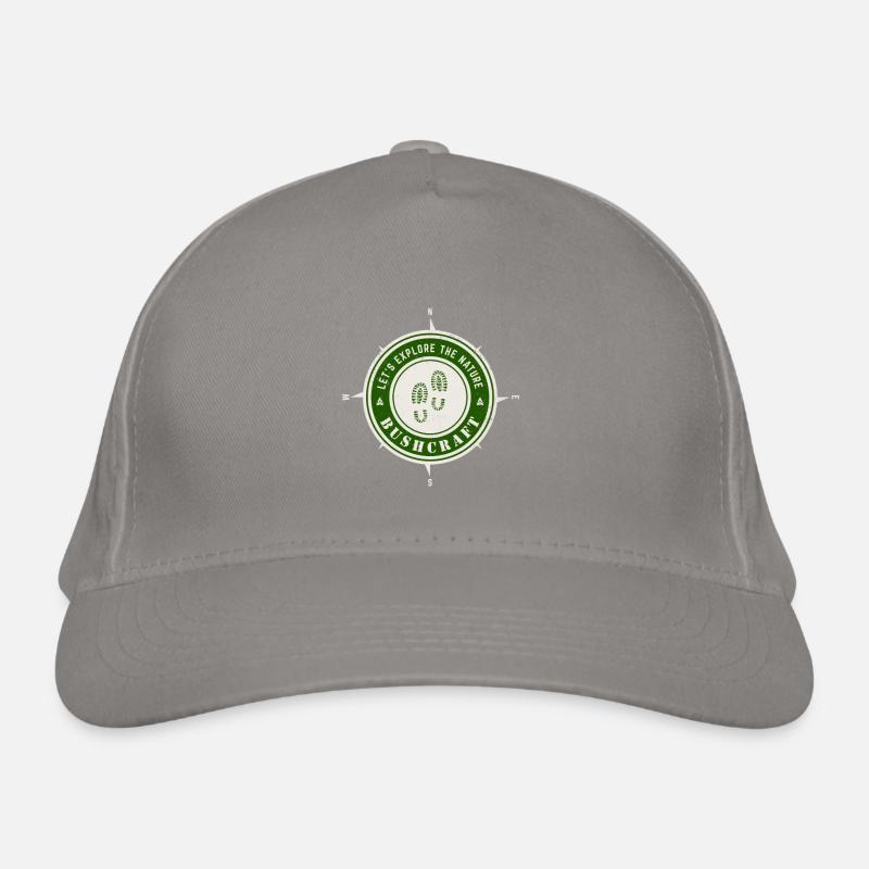 Let´s explore the nature - Bushcraft Bio-Baseballkappe