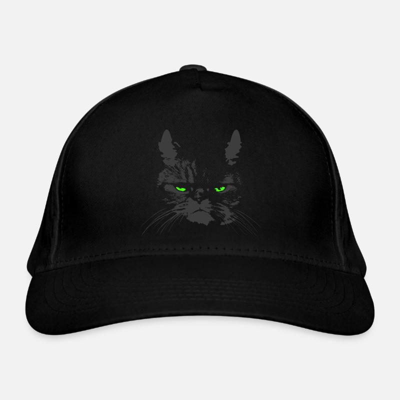 CAT aux yeux verts Casquette classique bio