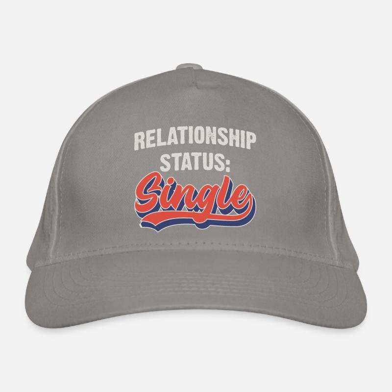Beziehungsstatus: Single Bio-Baseballkappe