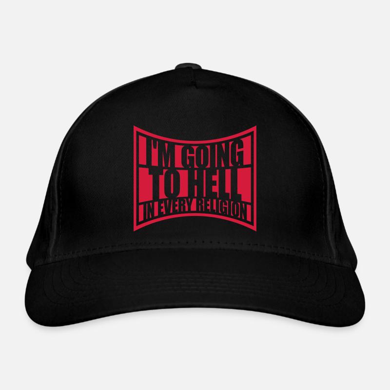 im going to hell Bio-Baseballkappe