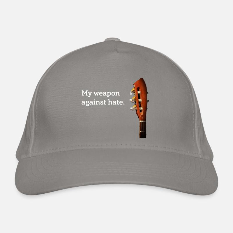 Mon arme contre la haine Casquette classique bio
