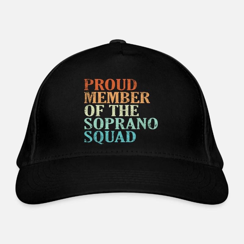 Fier membre de la Soprano Squad Vintage Casquette classique bio