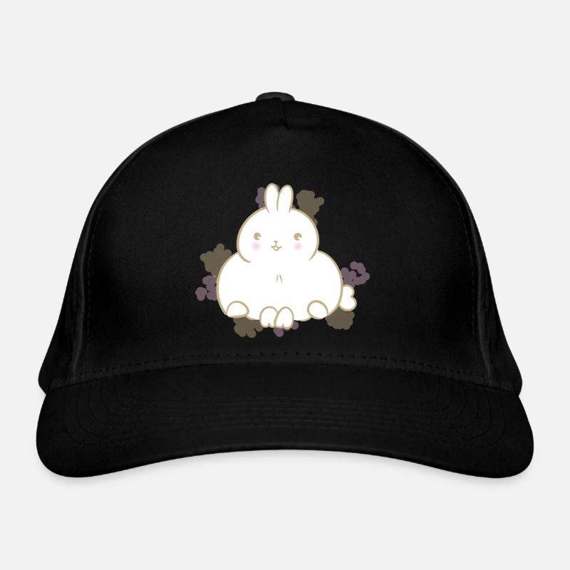 Süßes Häschen Bio-Baseballkappe