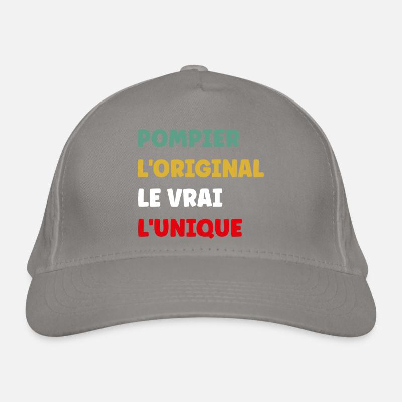 pompier Casquette classique bio