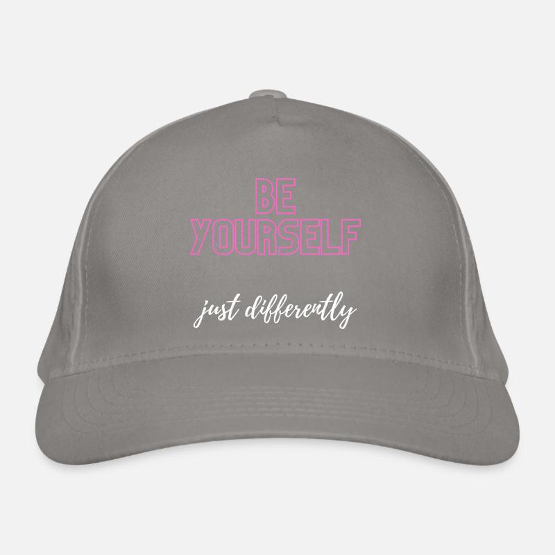 Be Yourself but differently Bio-Baseballkappe