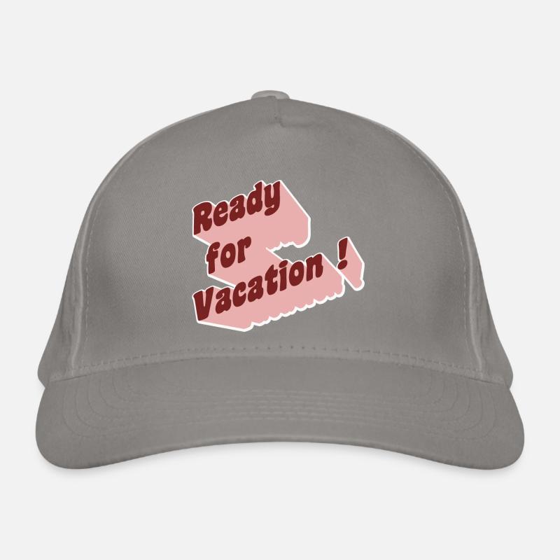 Ready for vacation! Bio-Baseballkappe