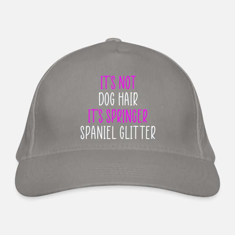 Springer spaniel glitter Organic Baseball Cap