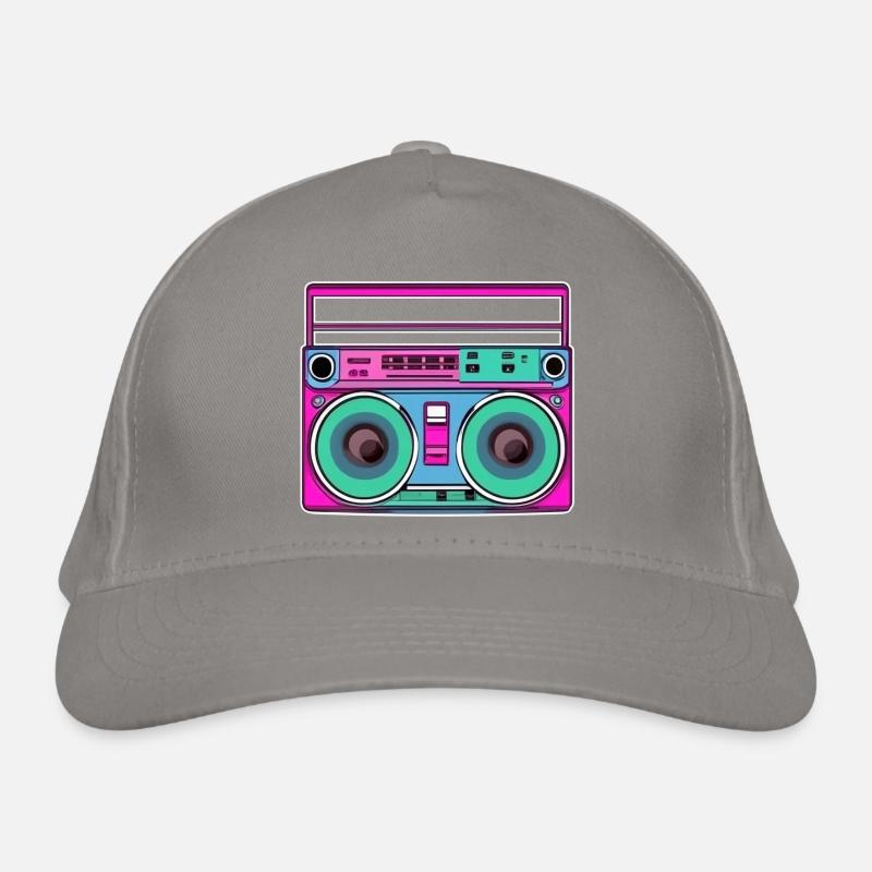 Ghetto Blaster Fluo Organic Baseball Cap