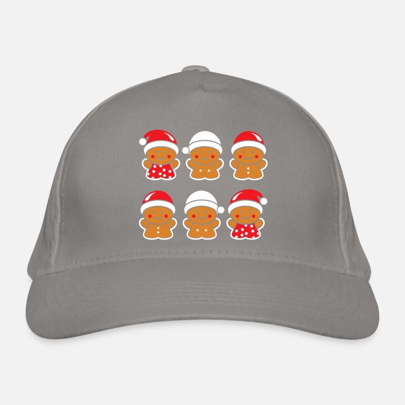 Gingerbread Man Organic Baseball Cap