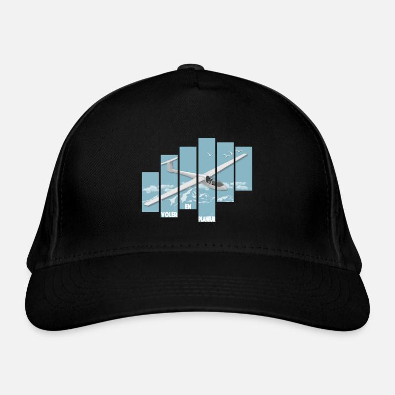 VOLER EN PLANEUR - Casquette classique bio - noir