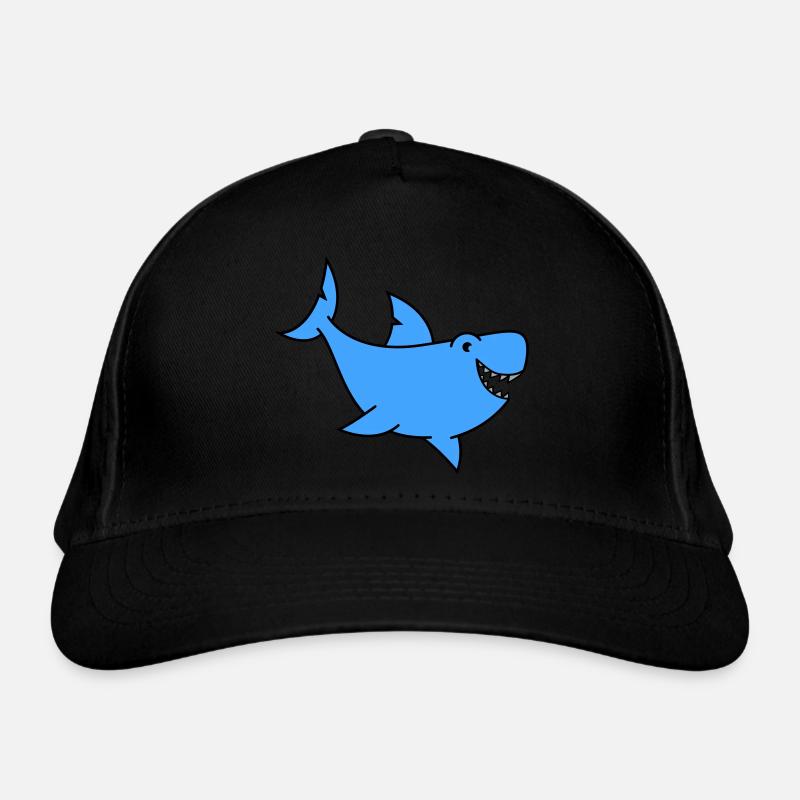Bande dessinée de requin Casquette classique bio