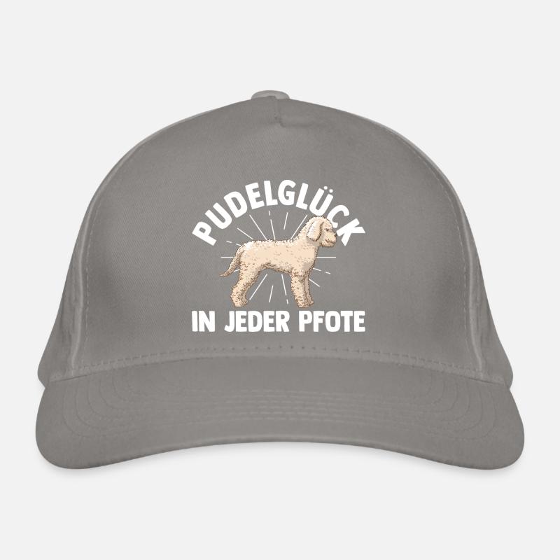 Dog Poodle Organic Baseball Cap