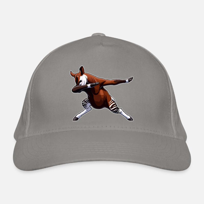 Okapi Animal Cute Okapi Organic Baseball Cap