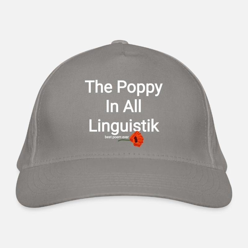 Thinker Poet Poet Organic Baseball Cap