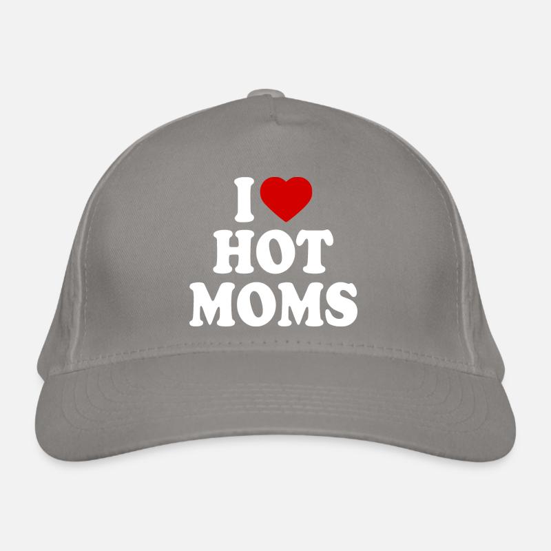 I love hot moms Casquette classique bio