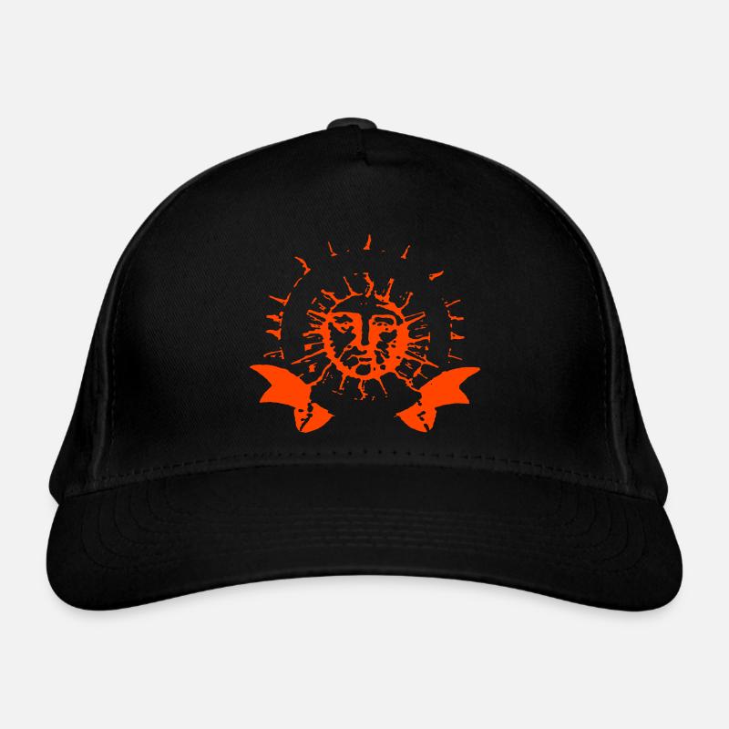 Sun icon Organic Baseball Cap